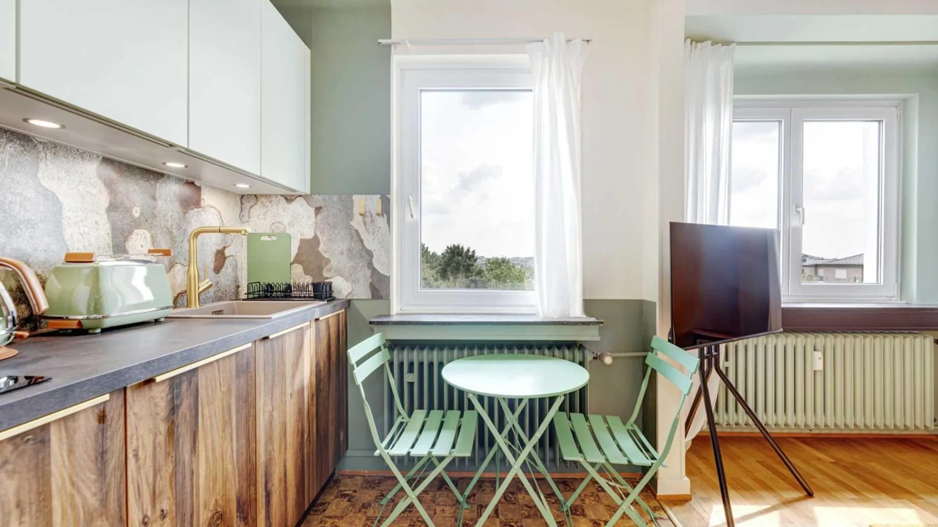 Elegant 1Br Apartment With Full Kitchen & Workspace 卢森堡