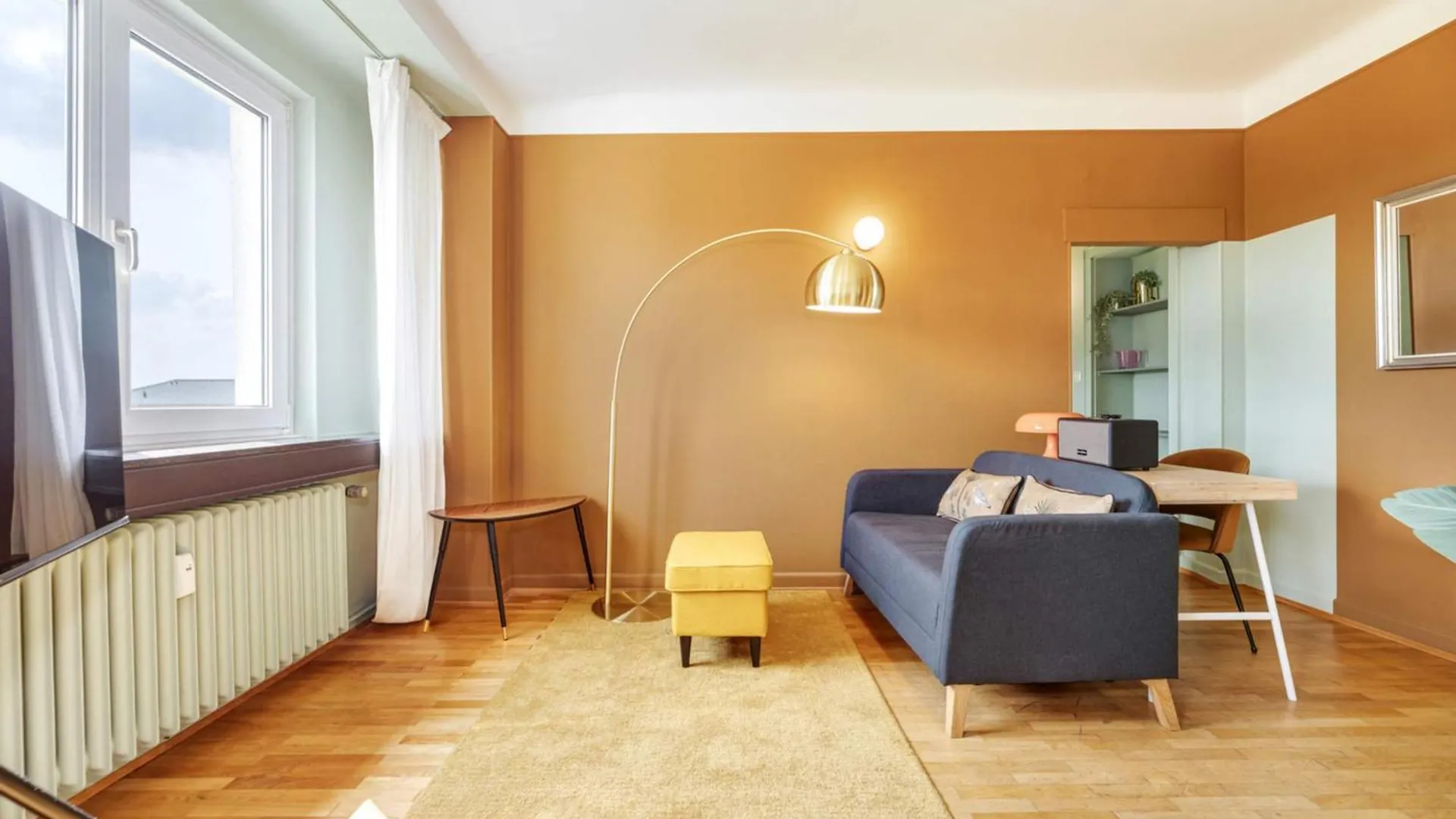 Elegant 1Br Apartment With Full Kitchen & Workspace 卢森堡 0*,  卢森堡