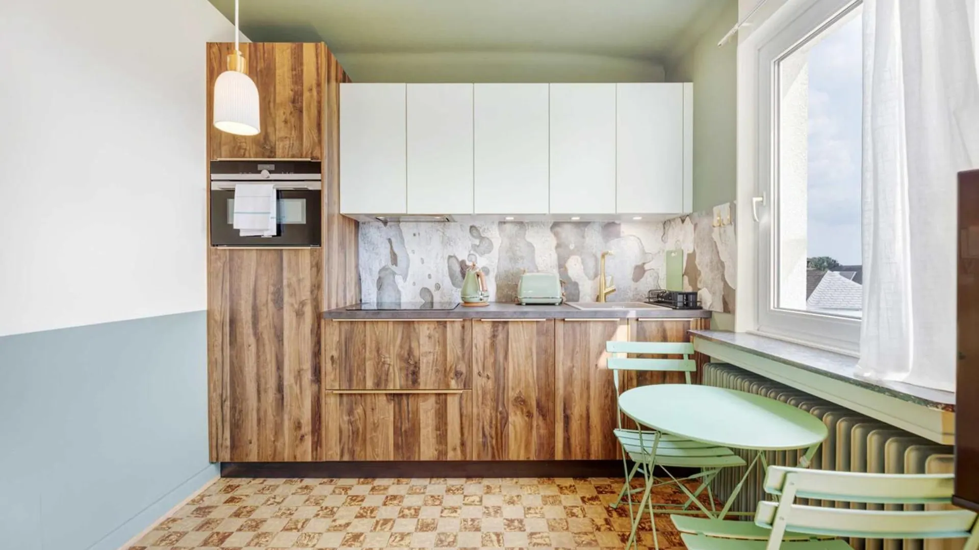 Elegant 1Br Apartment With Full Kitchen & Workspace Lucembursko